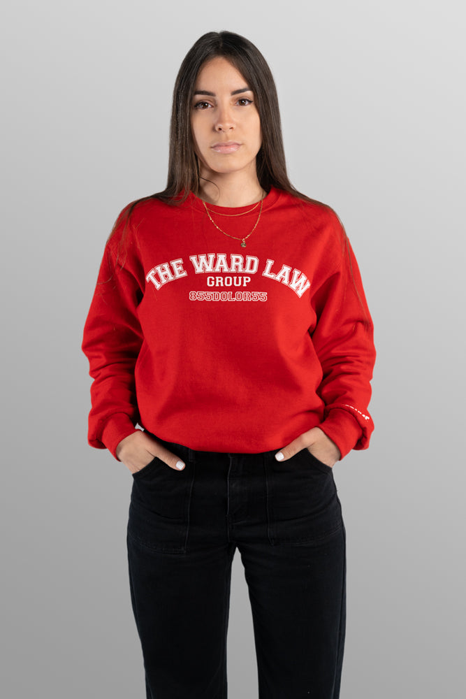 The Ward Law Group - Crewneck - Red