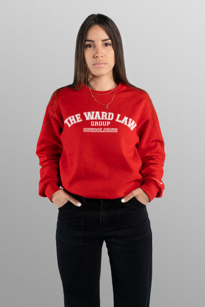 The Ward Law Group - Crewneck - Red